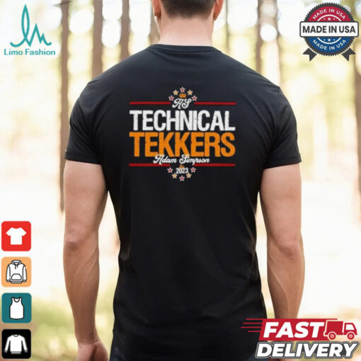 Official Technical Tekkers Adam Simpson Shirt