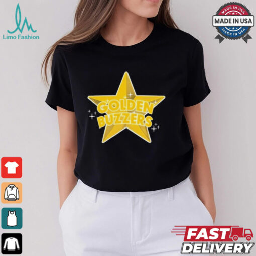Official The Cramer Games Golden Buzzers t shirt
