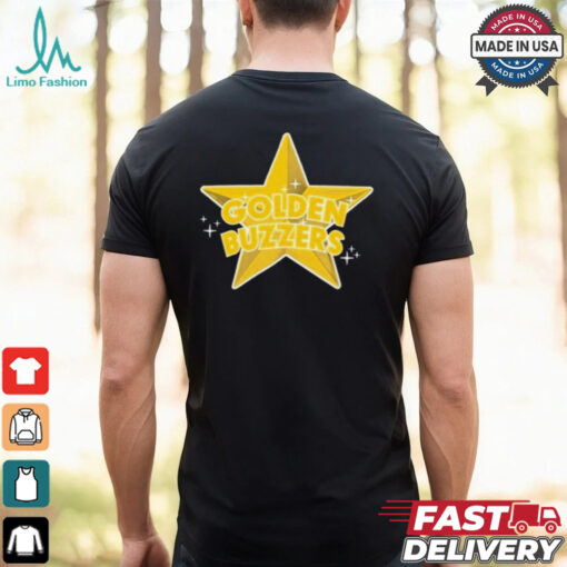 Official The Cramer Games Golden Buzzers t shirt
