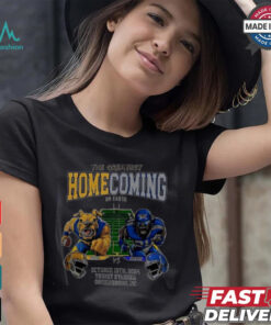 Official The Greatest homecoming on Earth North Carolina A and T Aggies vs Hampton Pirates mascot 2024 shirt