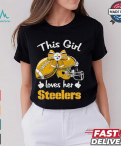 Official This Girl Loves Her Steelers Shirt