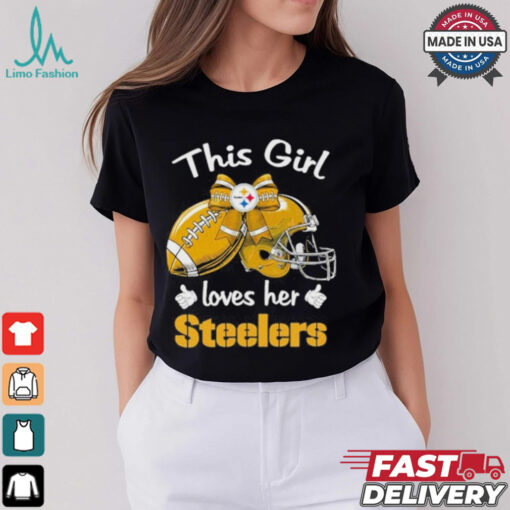 Official This Girl Loves Her Steelers Shirt