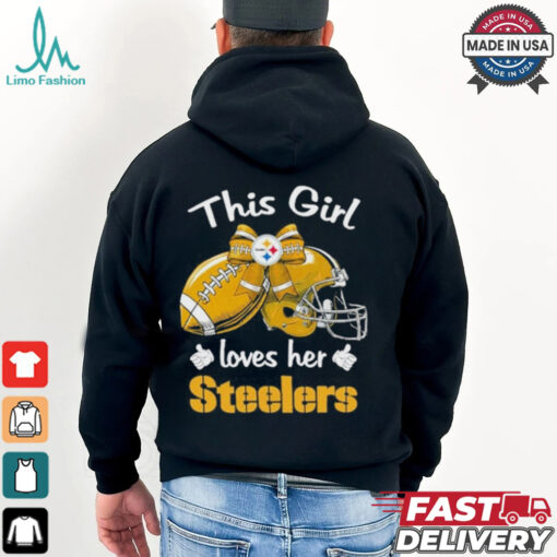 Official This Girl Loves Her Steelers Shirt