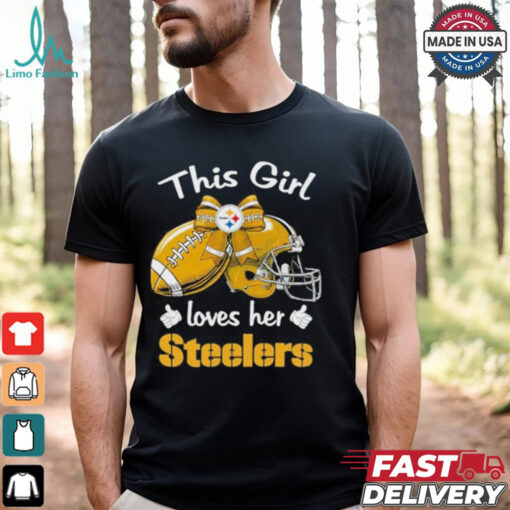 Official This Girl Loves Her Steelers Shirt