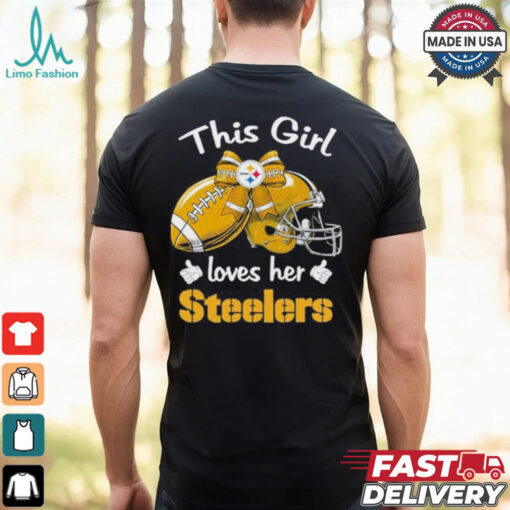 Official This Girl Loves Her Steelers Shirt