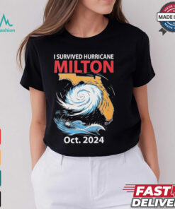 Official United State I Survived Hurricane Milton Oct 2024 Graphic t shirt