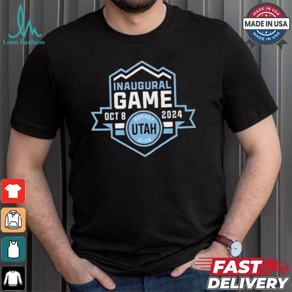 Official Utah Hockey 2024 Inaugural Game October 8, 2024 shirt