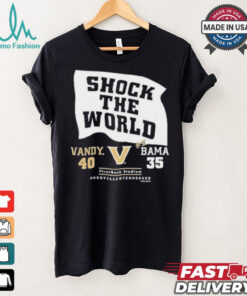 Official Vandy 40 35 Bama Vanderbilt Commodores Shock The World 2024 Shirt
