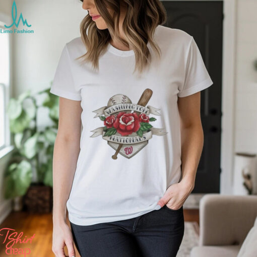 Official Washington Nationals Tattoo Rose 2024 Shirt