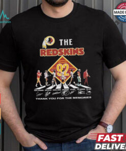 Official Washington Redskins Thank You For The Memories Of 92 Years 1932 2024 T Shirt