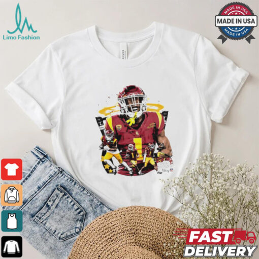 Official Zachariah Branch USC Trojans graphic shirt