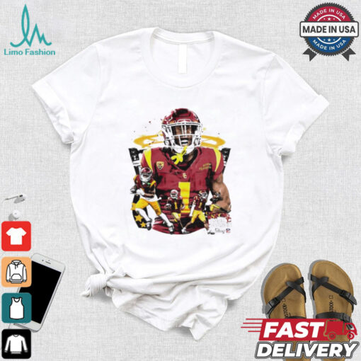 Official Zachariah Branch USC Trojans graphic shirt