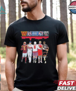 Official washington Players Daniels, Corbin, Ovechkin, Kuzma And Benteke Signatures Shirt