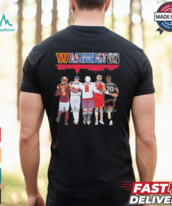 Official washington Players Daniels, Corbin, Ovechkin, Kuzma And Benteke Signatures Shirt