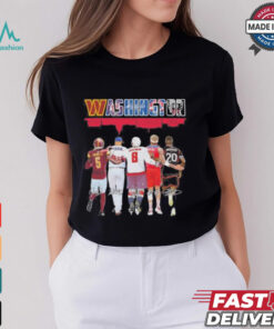 Official washington Players Daniels, Corbin, Ovechkin, Kuzma And Benteke Signatures Shirt