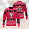 NCAA Wisconsin Badgers Sneaky Grinch Christmas 2024 Ugly Sweaters