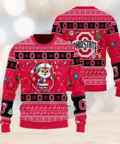 Ohio State Buckeyes Christmas Sweater1