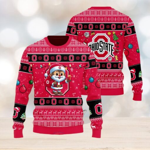 Ohio State Buckeyes Christmas Sweater1