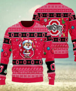 Ohio State Buckeyes Christmas Sweater1