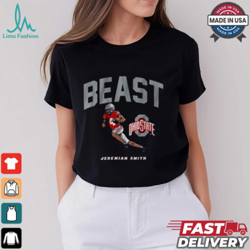 Ohio State Buckeyes Football Jeremiah Smith Beast t shirt