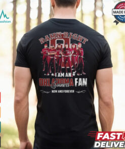 Oklahoma Sooners I Am Sooners Fan Now And Forever All Roster 2024 Tee