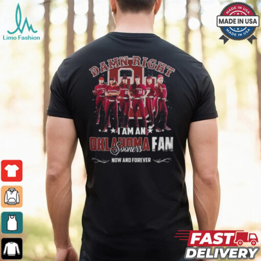 Oklahoma Sooners I Am Sooners Fan Now And Forever All Roster 2024 Tee