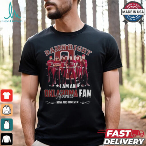 Oklahoma Sooners I Am Sooners Fan Now And Forever All Roster 2024 Tee