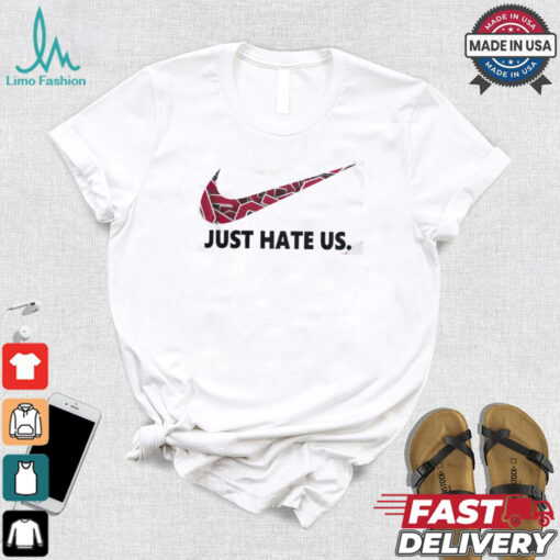 Oklahoma Sooners NCAA Just Hate Us shirt