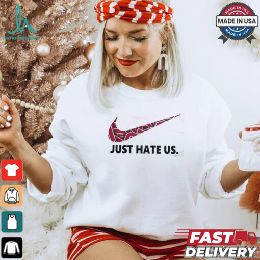 Oklahoma Sooners NCAA Just Hate Us shirt
