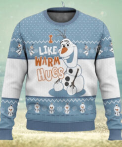 Olaf I Like Warm Hugs Ugly Christmas Sweater