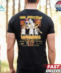 One Direction Liam Payne 15 Years 2010 2025 Thank You For The Memories T Shirt