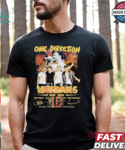 One Direction Liam Payne 15 Years 2010 2025 Thank You For The Memories T Shirt