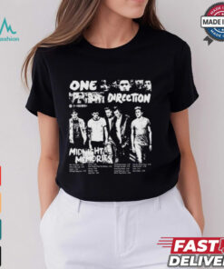 One Direction Liam Payne Album 1D Midnight Memories Graphic t shirt