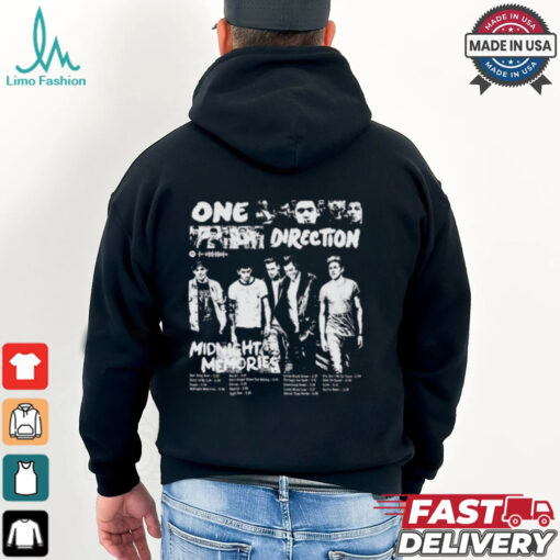 One Direction Liam Payne Album 1D Midnight Memories Graphic t shirt