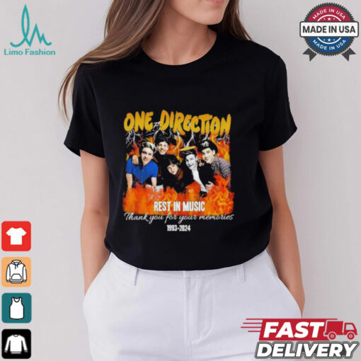 One Direction Liam Payne Rest In Music 1933 2024 Shirt