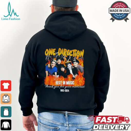 One Direction Liam Payne Rest In Music 1933 2024 Shirt