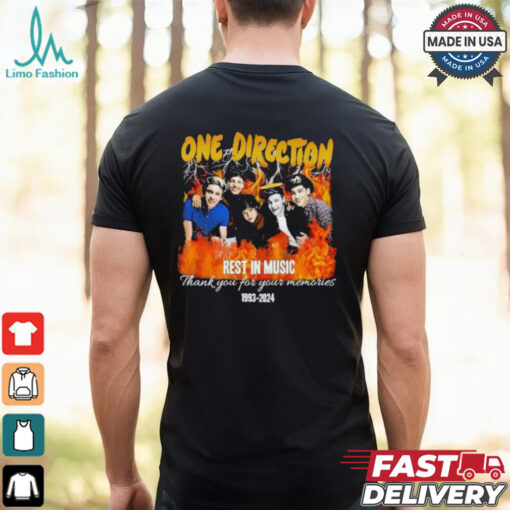 One Direction Liam Payne Rest In Music 1933 2024 Shirt
