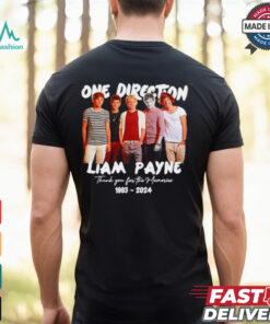 One Direction Liam Payne thank you for the memories shirt