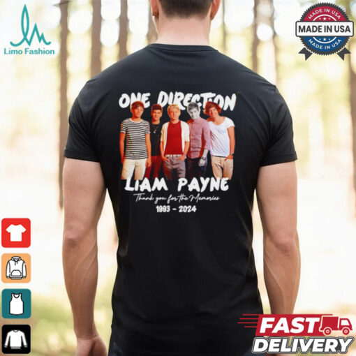One Direction Liam Payne thank you for the memories shirt