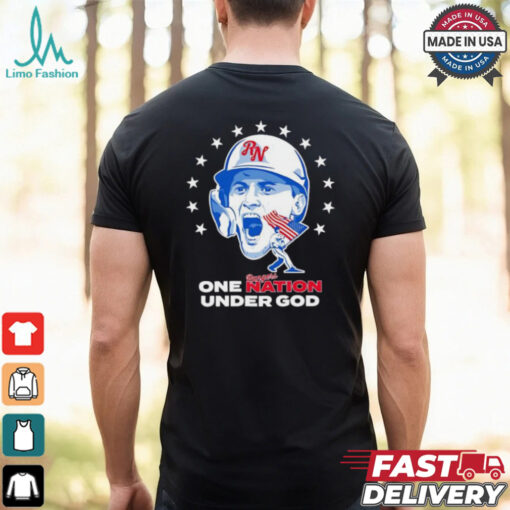 One Rangers Nation under God American flag shirt