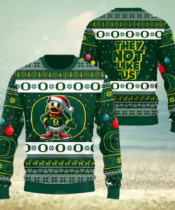 Oregon Ducks They Not Like Us Christmas Sweater1