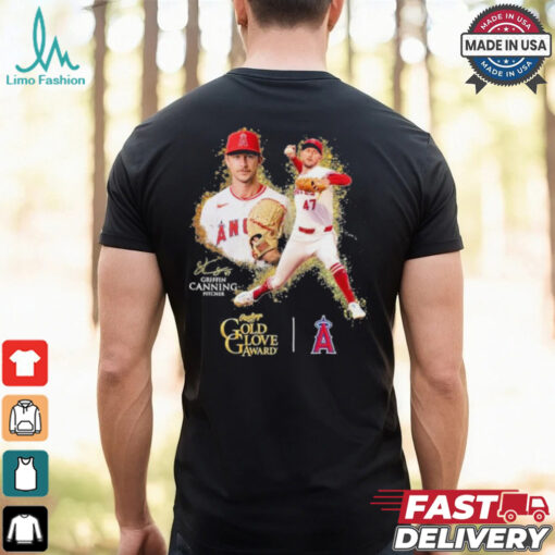 Original Griffin Canning Los Angeles Angels Gold Glove Award Finalist 2024 T shirt