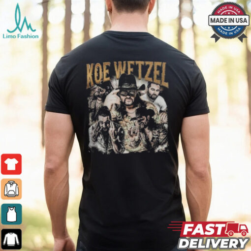 Original Koe Wetzel 90s Vintage Tour 2024 Shirt