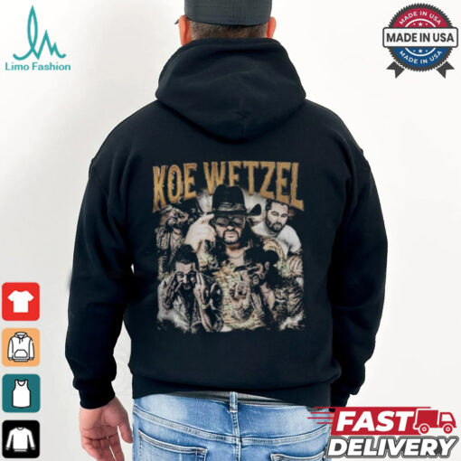 Original Koe Wetzel 90s Vintage Tour 2024 Shirt