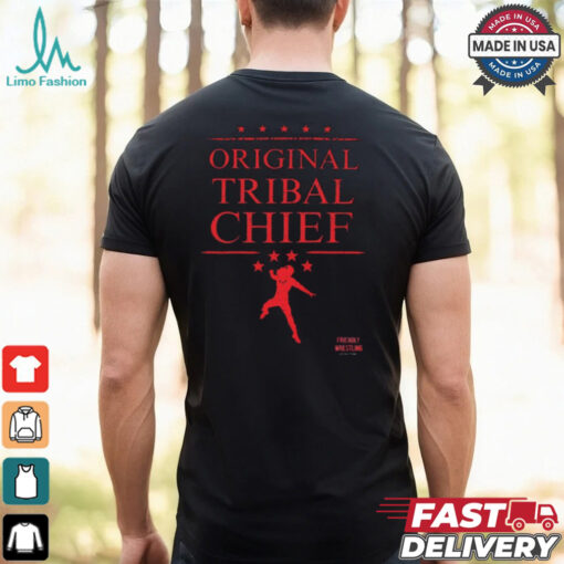 Original Tribal Chief OTC Logo WWE t shirt