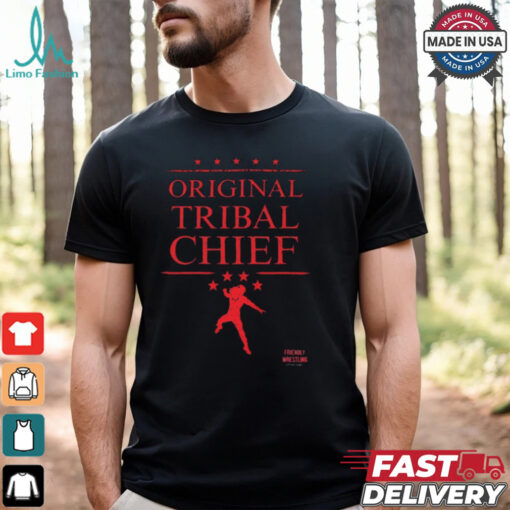 Original Tribal Chief OTC Logo WWE t shirt