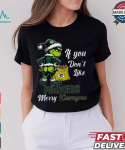 Packers If You Don’t Like Them Merry Kiss My Ass Christmas Shirt