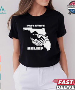 Pate State Material Florida Relief Painting t shirt