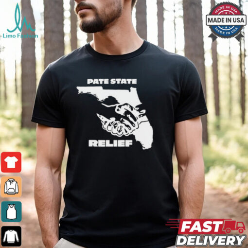 Pate State Material Florida Relief Painting t shirt