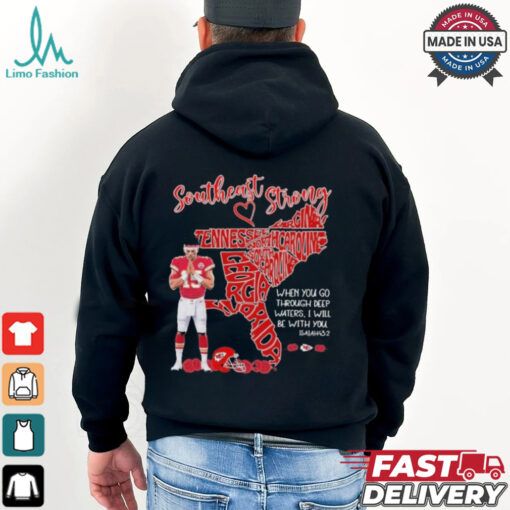 Patrick Mahomes Kansas City Chiefs Praying For Florida Southeast Strong Shirt